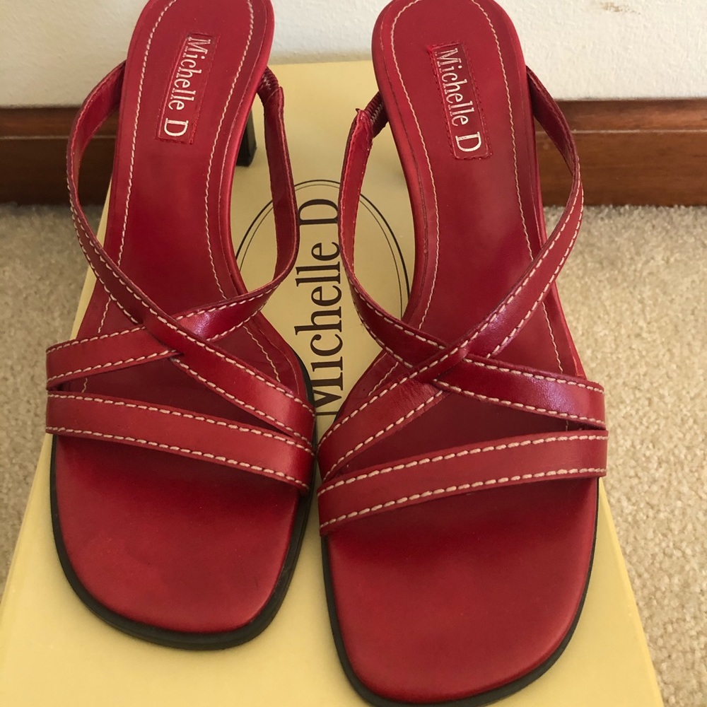 Red Sandals